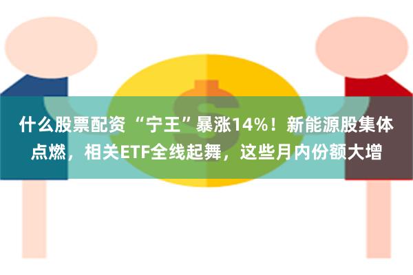 什么股票配资 “宁王”暴涨14%！新能源股集体点燃，相关ETF全线起舞，这些月内份额大增