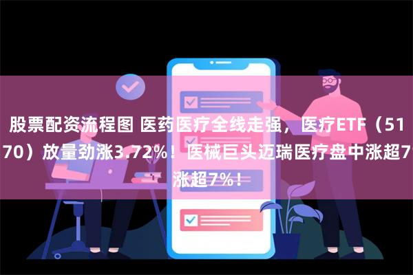 股票配资流程图 医药医疗全线走强，医疗ETF（512170）