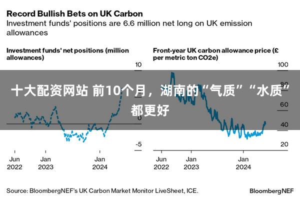 十大配资网站 前10个月，湖南的“气质”“水质”都更好