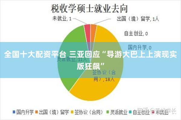 全国十大配资平台 三亚回应“导游大巴上上演现实版狂飙”